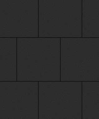 Тротуарная плитка КВАДРАТ - Стандарт Черный