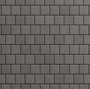 Тротуарная плитка Квадрат Стандарт  100х100 - chernyj_standart